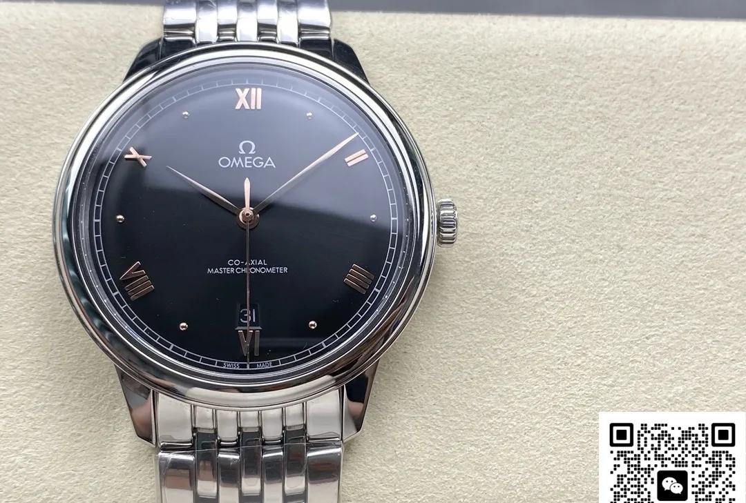 KZ Factory Omega De Ville 434.10.40.20.01.001 1:1 Best Edition Replica Watch